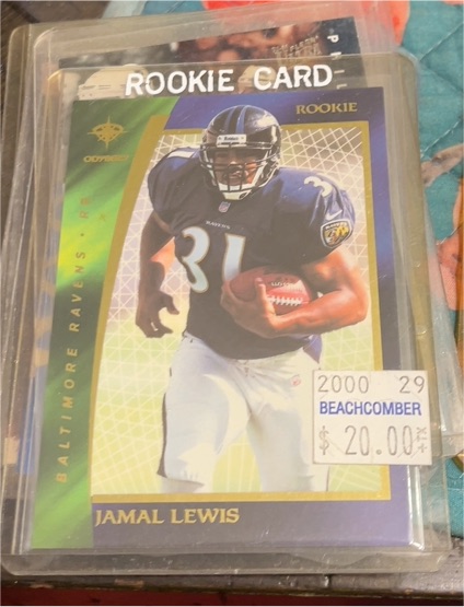 2000 Collector's Edge Odyssey #29 Jamal Lewis — front