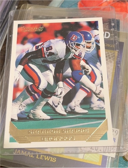 1993 Topps #155 Shannon Sharpe — front