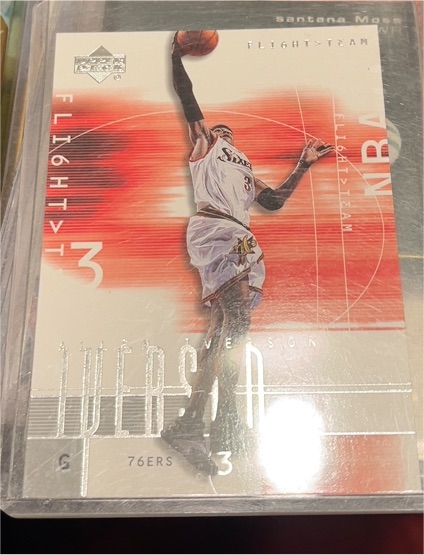 2001-02 Upper Deck Flight Team #63 Allen Iverson — front