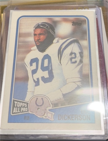 1988 Topps #118 Eric Dickerson — front