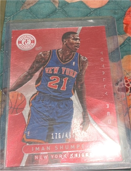 2012-13 Panini Totally Certified Totally Red #176 Iman Shumpert — front