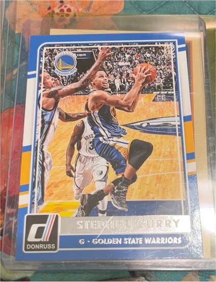 2015-16 Panini Donruss #120 Stephen Curry — front