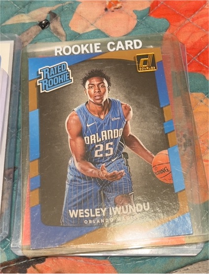 2017-18 Donruss #168 Wesley Iwundu — front
