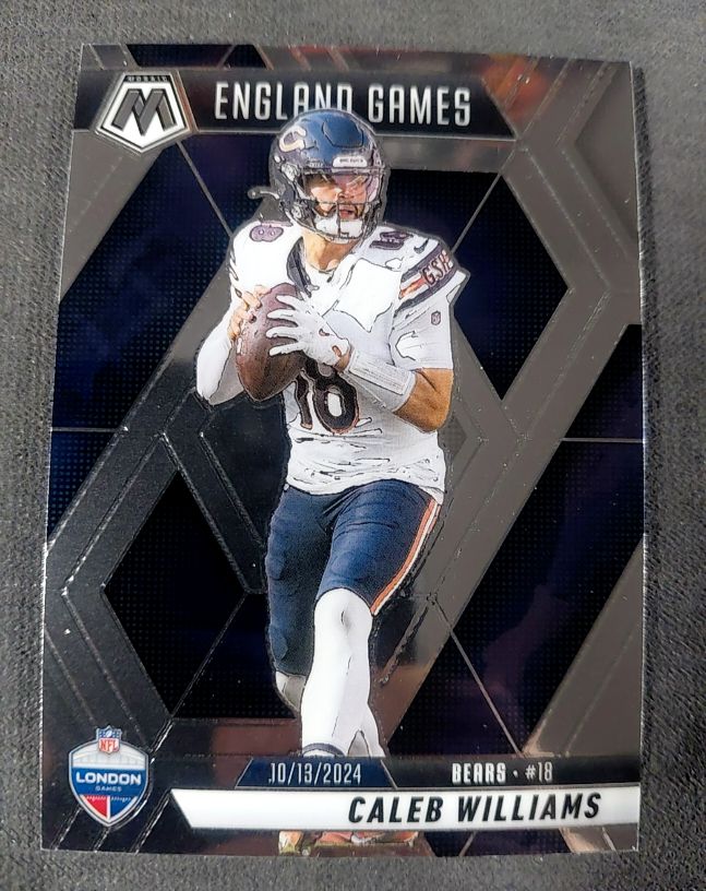 2025 Panini Mosaic #253 Caleb Williams England Games — front