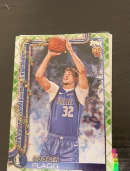 2025-26 Topps Holiday #H161 Cooper Flagg — front