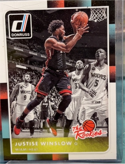 2015-16 Donruss The Rookies #45 Justise Winslow — front