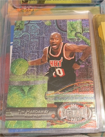 1997-98 Skybox Metal Universe #60 Tim Hardaway — front