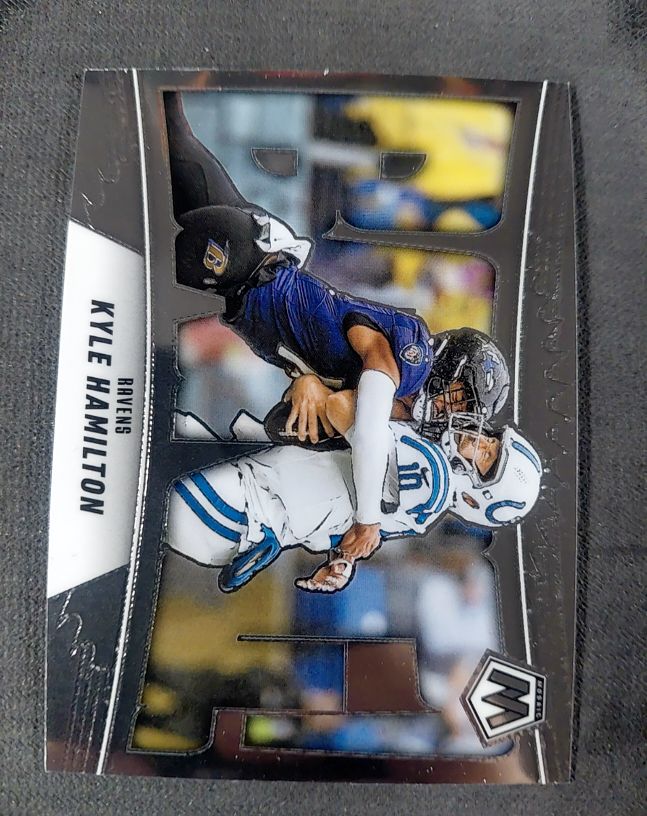 2025 Panini Mosaic Bang #10 Kyle Hamilton — front