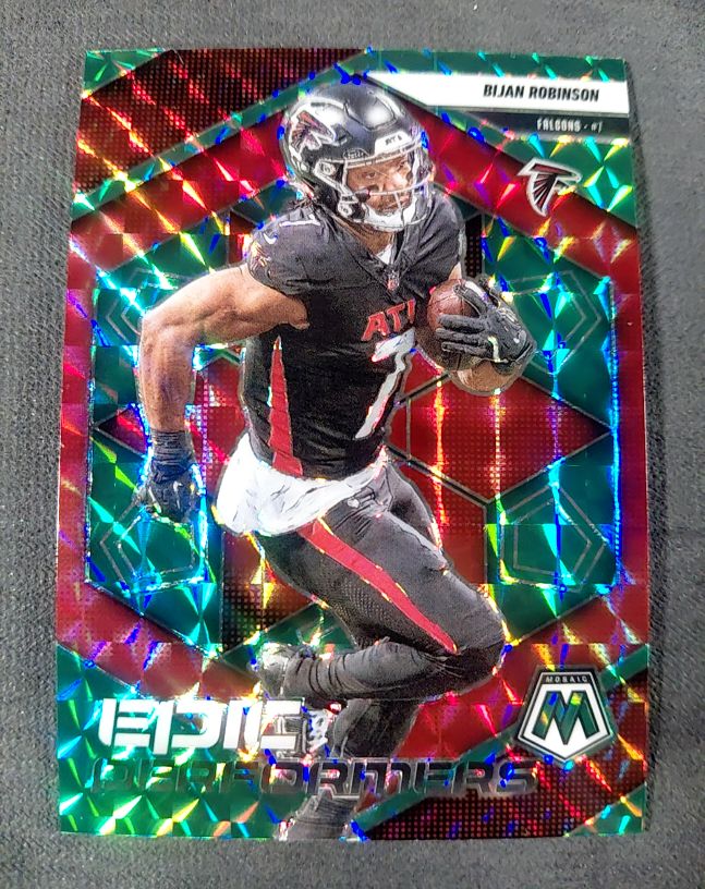 2025 Panini Mosaic #8 Bijan Robinson Epic Performers — front
