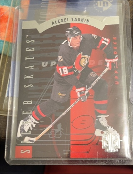 1993-94 Upper Deck SP Silver Skates #H8 Alexei Yashin — front