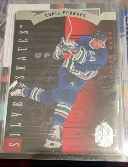 1993-94 Upper Deck SP Silver Skates #H5 Chris Pronger — front