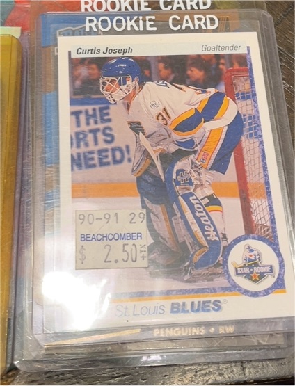 1990-91 Upper Deck #175 Curtis Joseph — front
