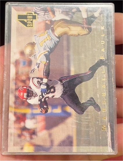 1994 Classic Four Sport #52 Marshall Faulk — front