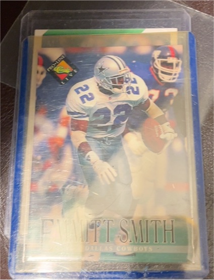 1994 Classic Pro Line Live #PR1 Emmitt Smith — front