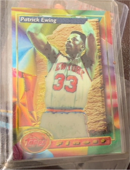 1993-94 Topps Finest #165 Patrick Ewing — front