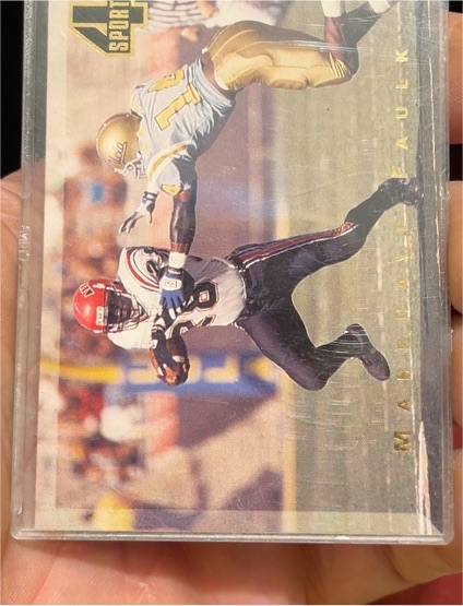 1994 Classic Four Sport #52 Marshall Faulk — front