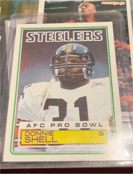 1983 Topps #365 Donnie Shell — front