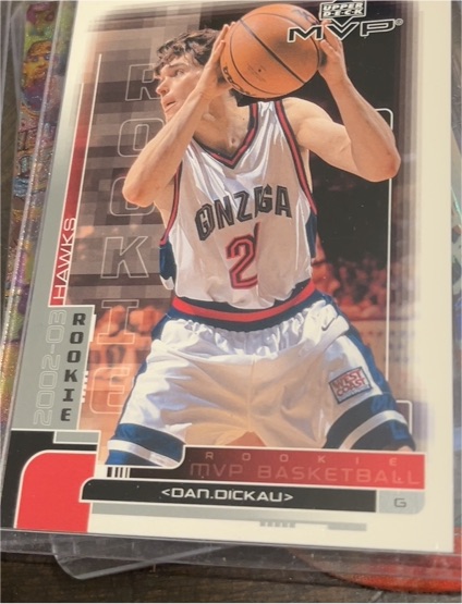 2002-03 Upper Deck MVP #205 Dan Dickau — front