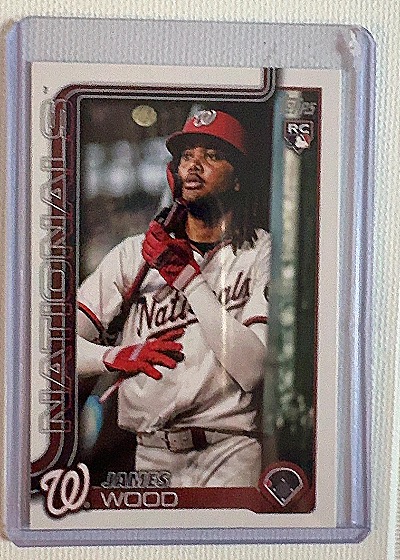 2025 Topps #181 James Wood — front