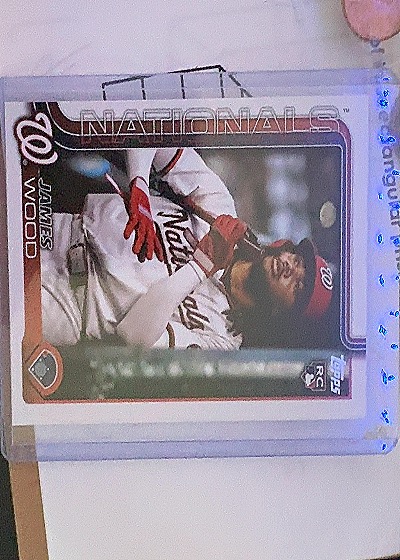 2025 Topps Update #ASG-29 James Wood — front
