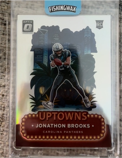 2024 Panini Donruss Optic #13 Jonathon Brooks Uptowns Rookie Card — front