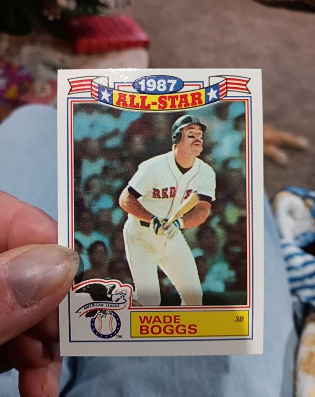 1988 Topps 1987 All Star Commemorative #4 Wade Boggs — front