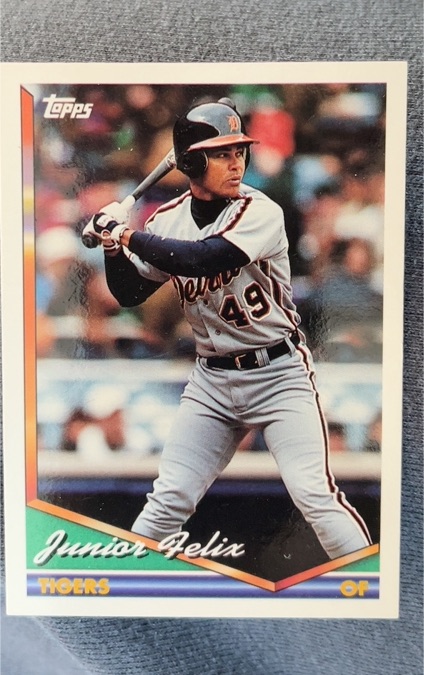 1994 Topps Traded #T49 Junior Felix — front