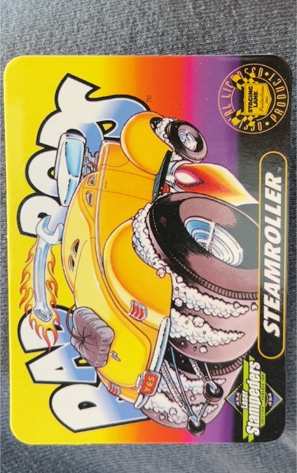 1983 Topps Poppers #41 Steamroller — front
