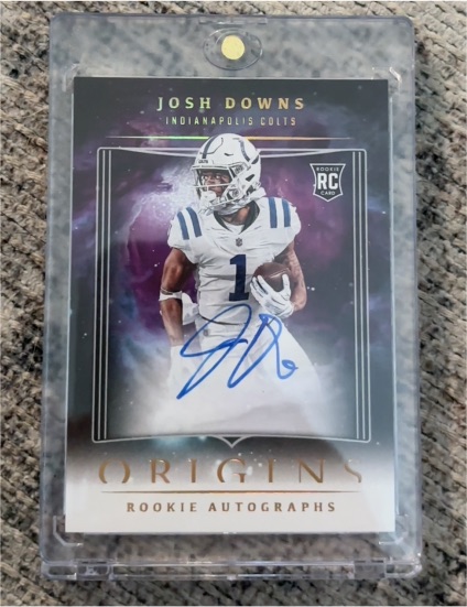 2023 Panini Origins #RAJDO Josh Downs — front