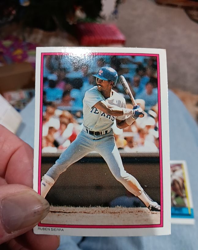 1988 Topps #4 Ruben Sierra — front