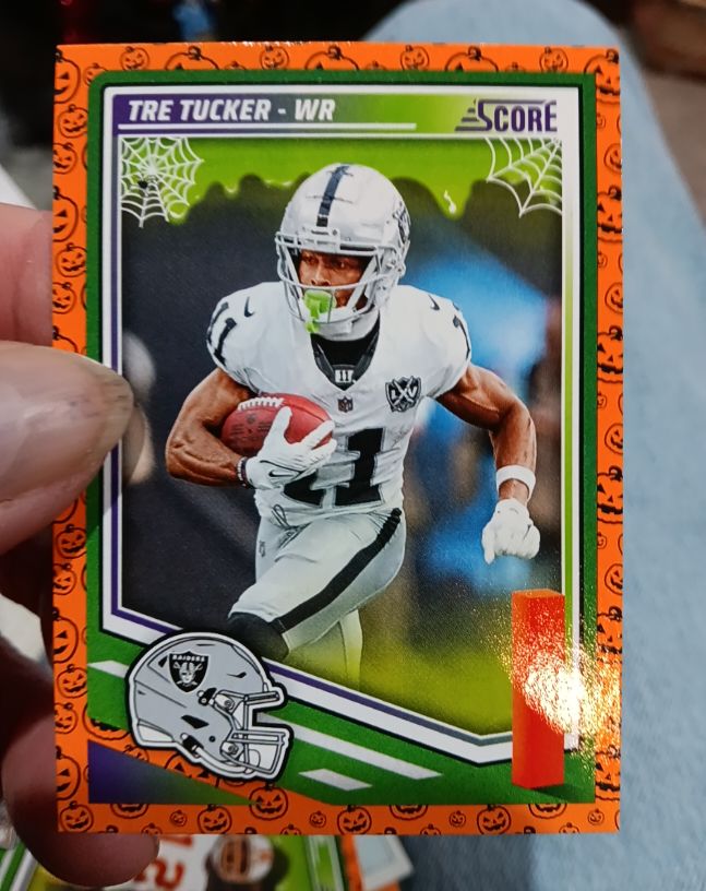 2025 Panini Score-A-Treat #242 Tre Tucker — front