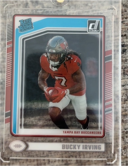 2024 Panini Clearly Donruss #86 Bucky Irving — front