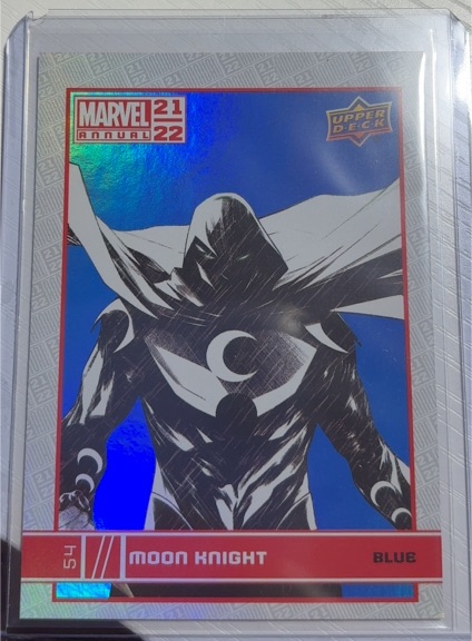 2021-22 Upper Deck Marvel Annual #54 Moon Knight — front