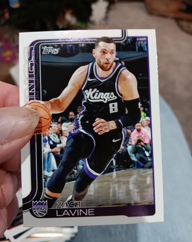 2025-26 Topps #163 Zach LaVine — front