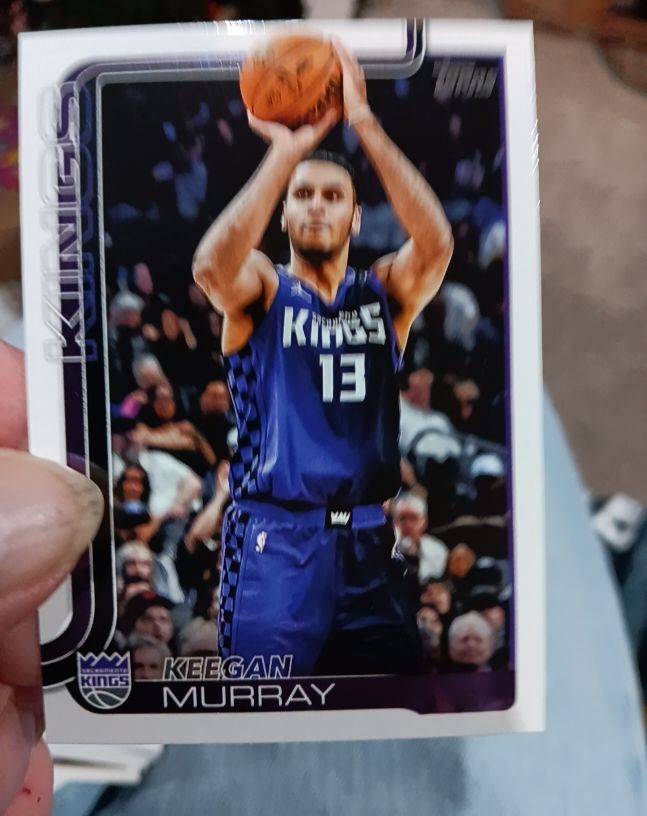 2025-26 Topps #166 Keegan Murray — front