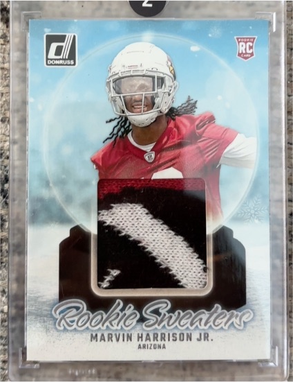 2024 Donruss Rookie Holiday Sweaters #RHS-MHJ Marvin Harrison Jr. — front