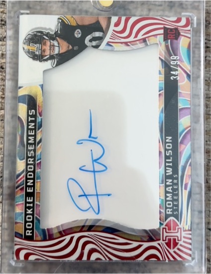 2024 Panini Illusions Rookie Endorsements #RE-RW Roman Wilson — front