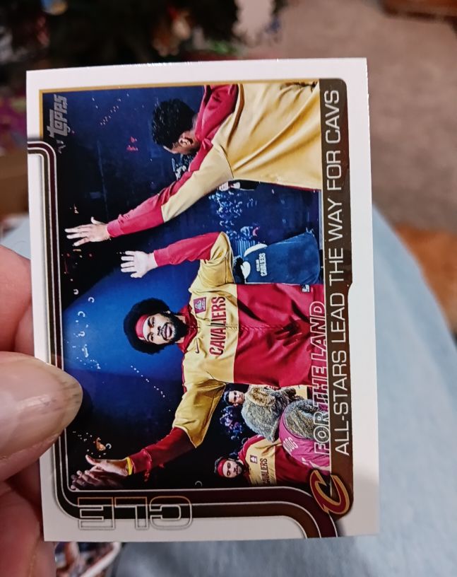 2025-26 Topps #278 For The Land: All-Stars Lead The Way For Cavs — front