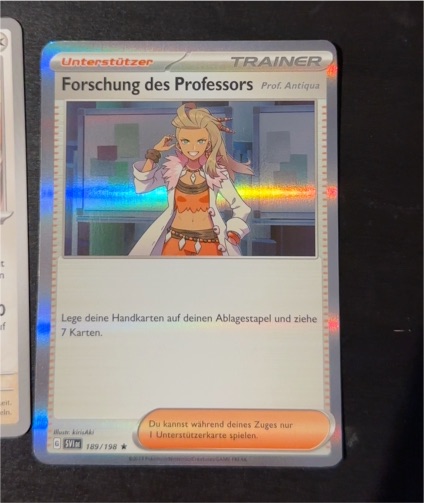 2023 Pokémon Scarlet & Violet #189 Professor Sada — front