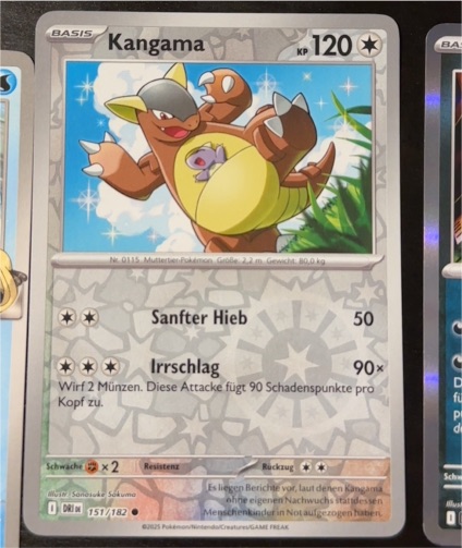 2025 Pokémon #151 Kangama — front