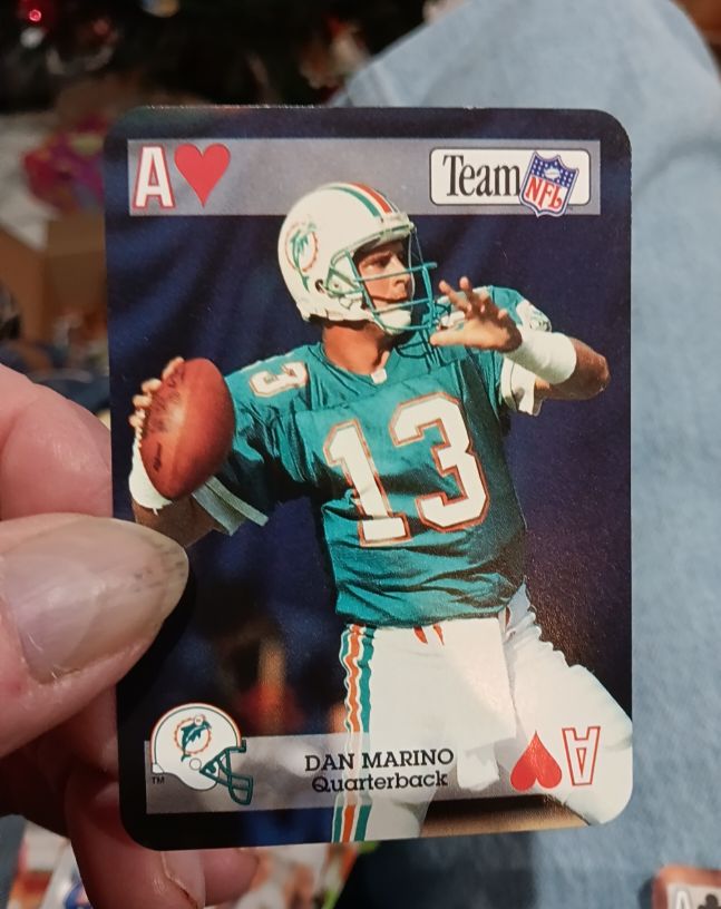 1992 Sport Decks #ACE Dan Marino — front