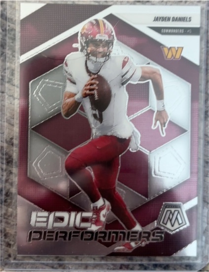 2025 Panini Mosaic #20 Jayden Daniels Epic Performers — front