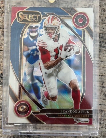 2024 Panini Select #210 Brandon Aiyuk — front