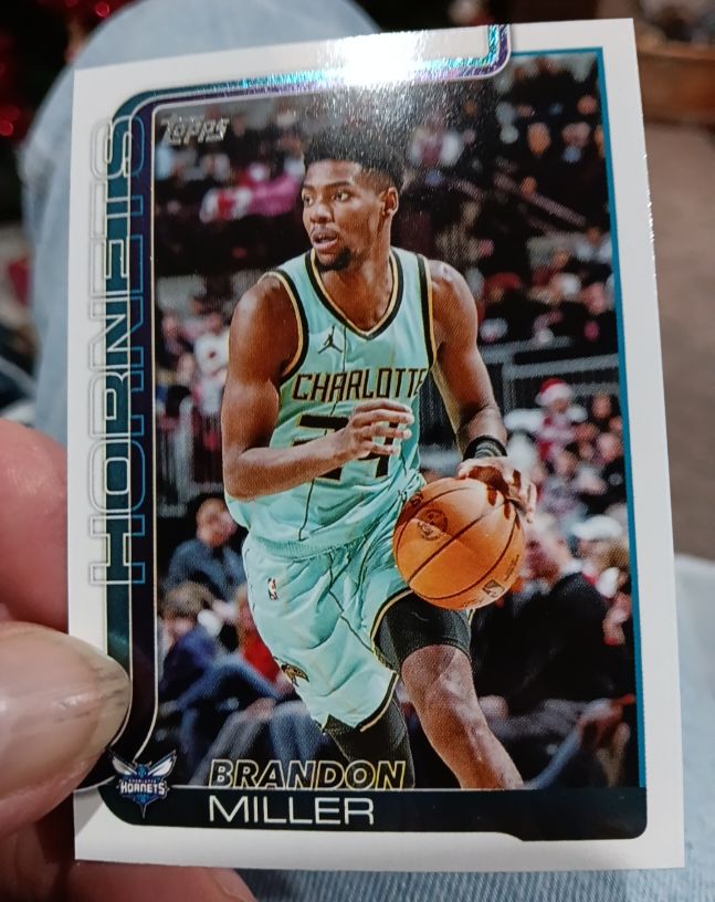 2025-26 Topps Basketball #68 Brandon Miller — front