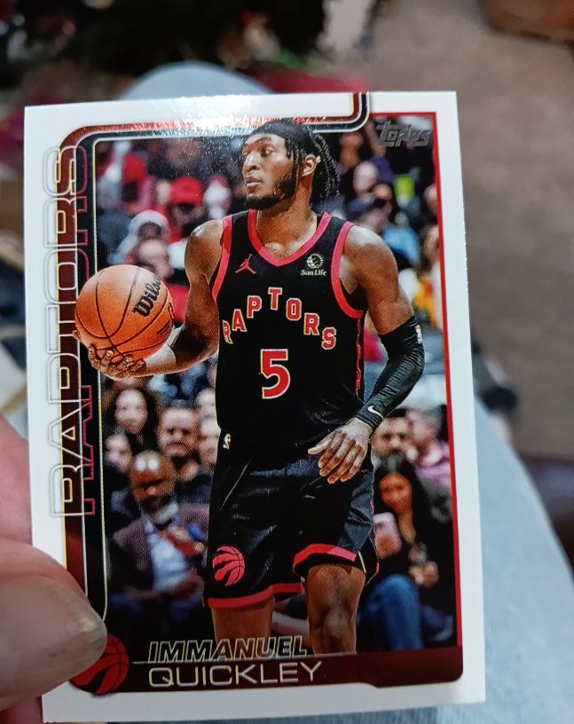 2025-26 Topps #32 Immanuel Quickley — front