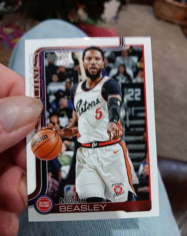 2025-26 Topps Basketball #43 Malik Beasley — front