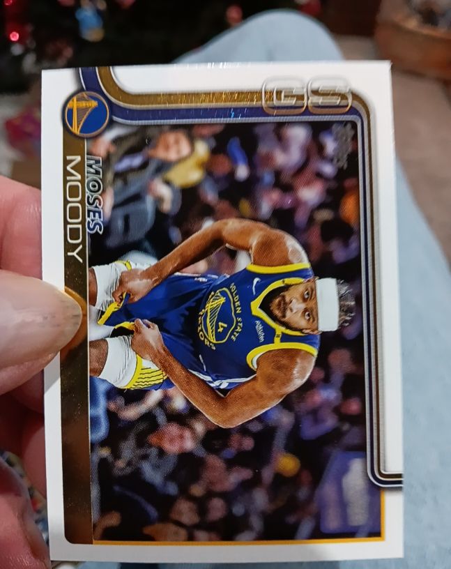 2025-26 Topps #140 Moses Moody — front