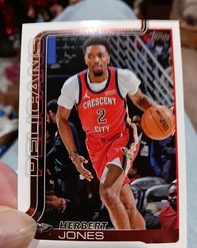 2025-26 Topps #189 Herbert Jones — front