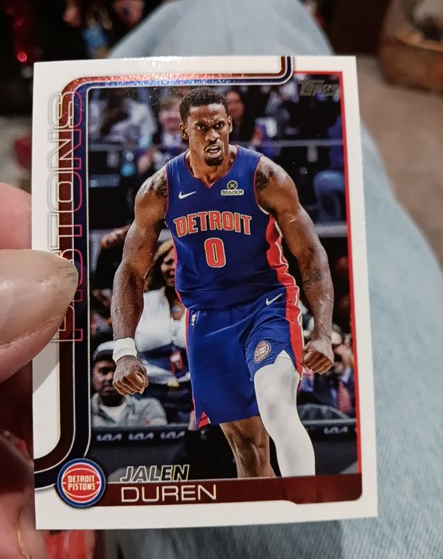 2025-26 Topps #41 Jalen Duren — front