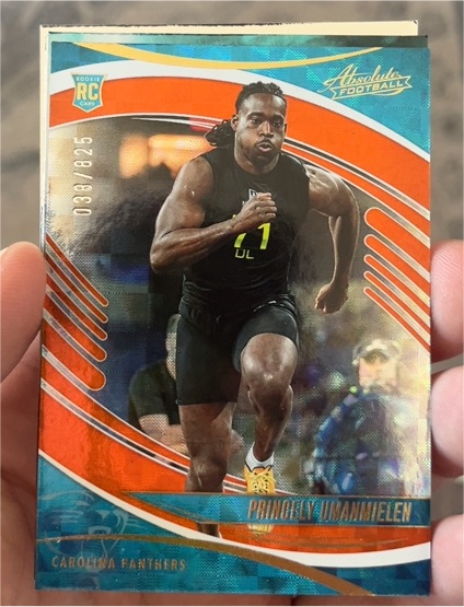 2025 Panini Absolute Football #169 Princely Umanmielen — front